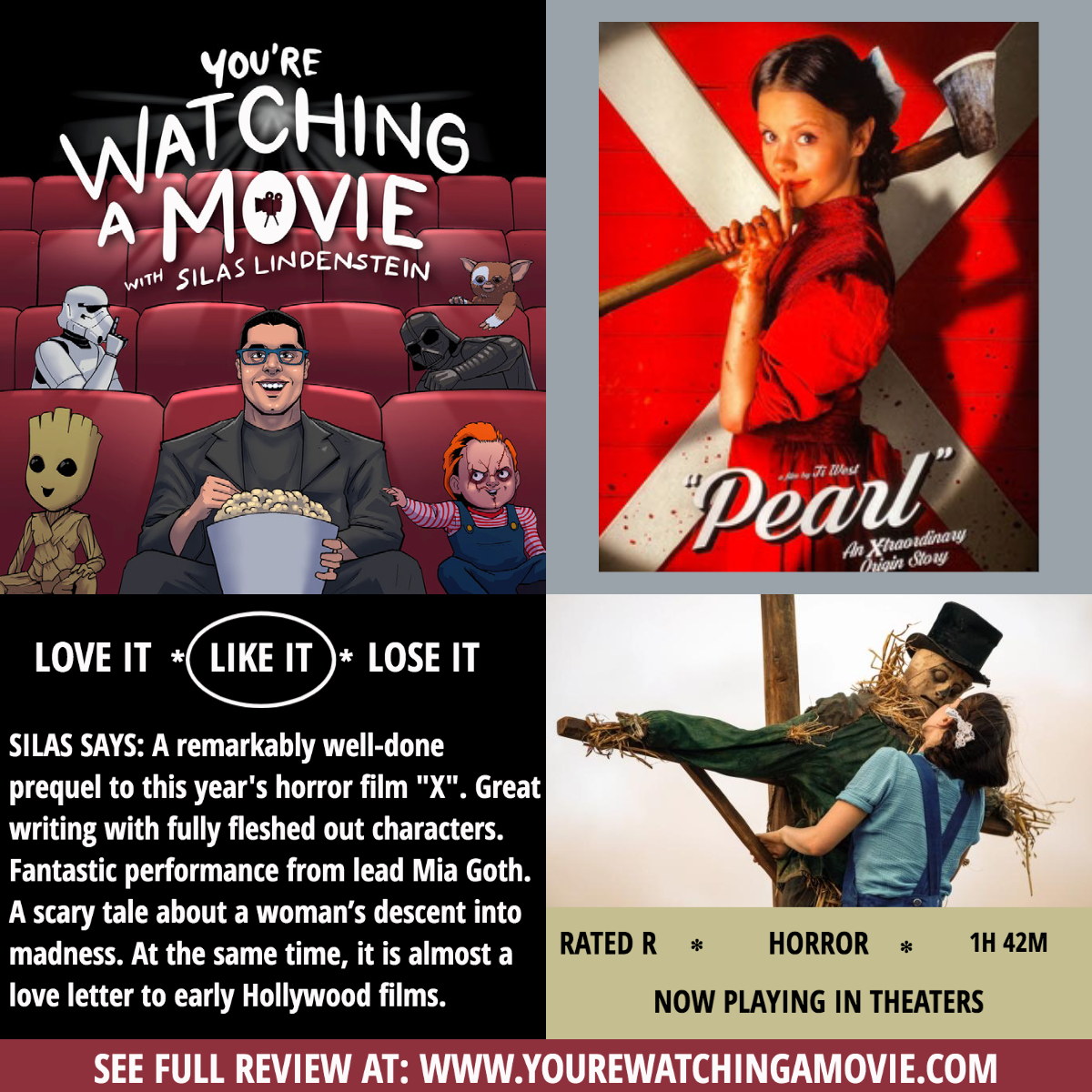 Review Pearl You're Watching A Movie With Silas Lindenstein