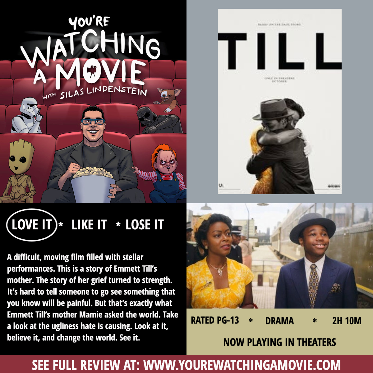 Podcast & Video Review TILL You're Watching A Movie With Silas